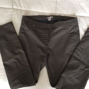 H&M olive green jeggings